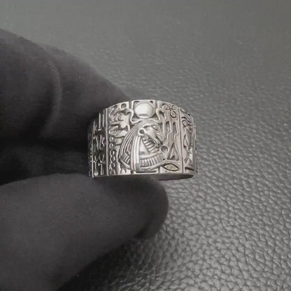 Sekhmet Egyptian Goddess Lion Deity Ring