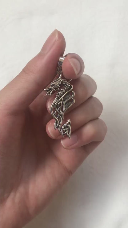 Dragon Mythical Monster Viking Dragon Pendant/Necklace