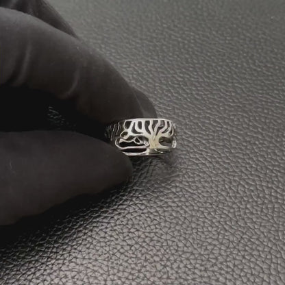 Celtic Tree of Life Viking Yggdrasil Ring
