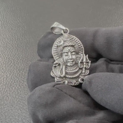 Shiva Hinduism God Trimurti Mahadeva Deity Pendant/Necklace